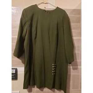 Vintage Womens Whirlaway Frocks Dress Green